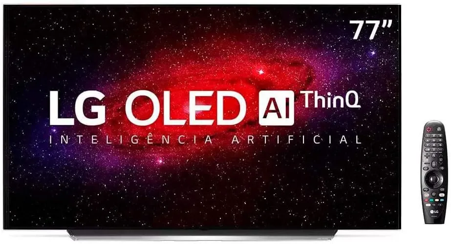 Smart TV LG OLED 77 Polegadas OLED77CXPSA 4K