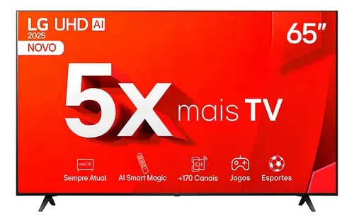 Smart TV LG 65" 4K UHD webOS ThinQ AI Alexa