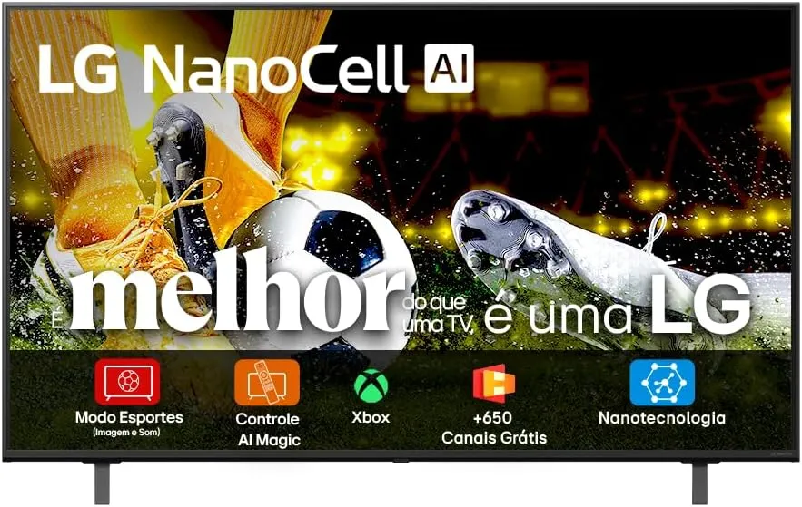 Smart TV LG NanoCell 50NANO80T 50 Polegadas 4K