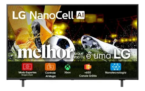 Smart TV LG NanoCell NANO80 50 Polegadas