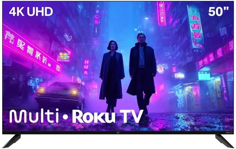 Smart TV MULTI Roku 50 polegadas 4K - Foto oficial e menor preço