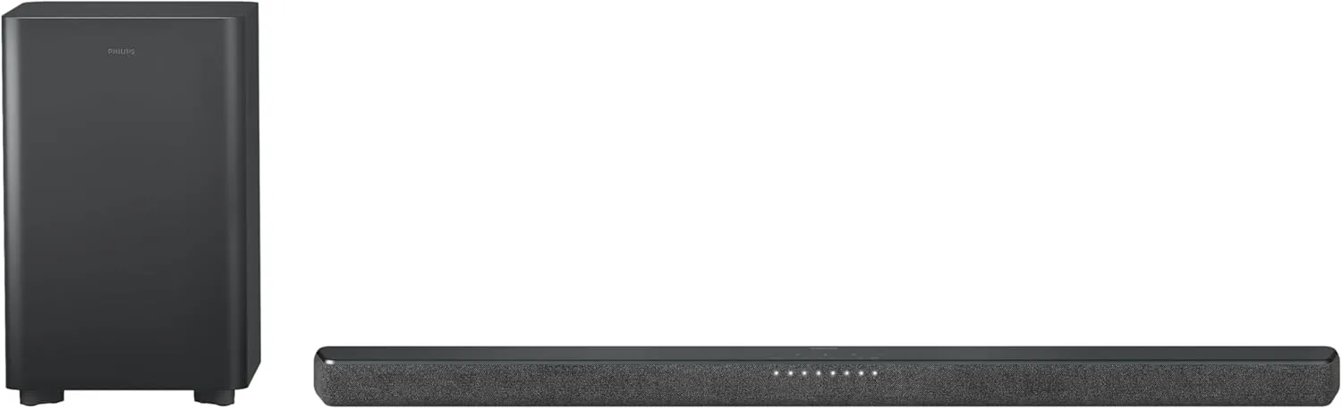 Barra de Som Philips TAB6200 2.1 Canais 240W com Subwoofer Sem Fio