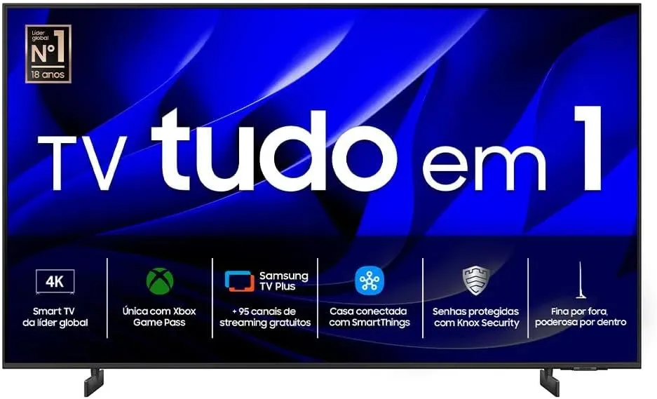 Smart TV Samsung 70 Polegadas Crystal UHD 4K 70DU8000