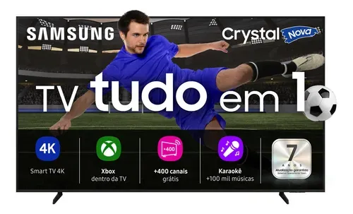Smart TV Samsung U8100F Crystal UHD 4K 43 Polegadas