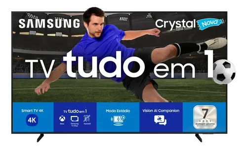 Smart TV Samsung Crystal UHD 4K 85 polegadas U8600F Preto