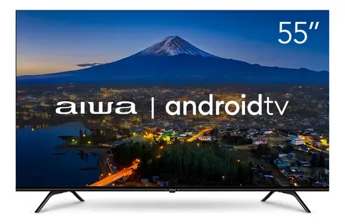 Smart TV AIWA 55 Polegadas 4K AWS-TV-55-BL-01-A