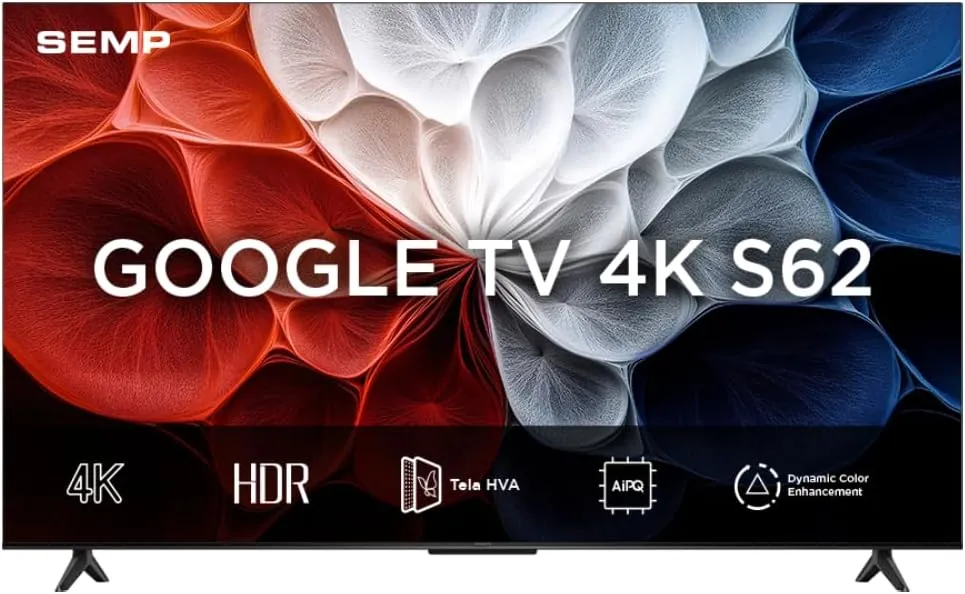 Smart TV Semp 43S62 43 Polegadas 4K LED Google TV