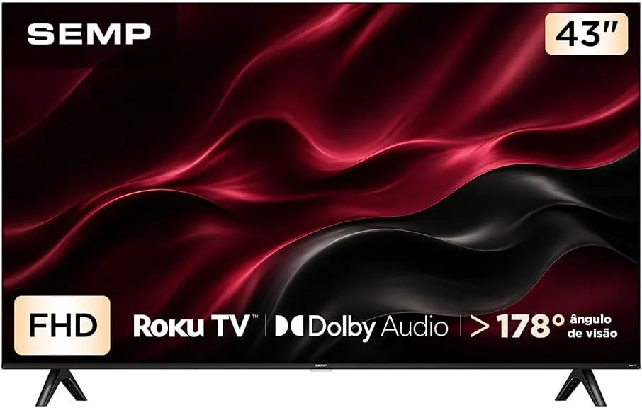 Smart TV Semp S42R 43 Polegadas LED Full HD