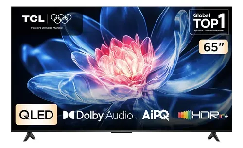 Smart TV TCL 65 Polegadas QLED 4K 65T6C Google TV