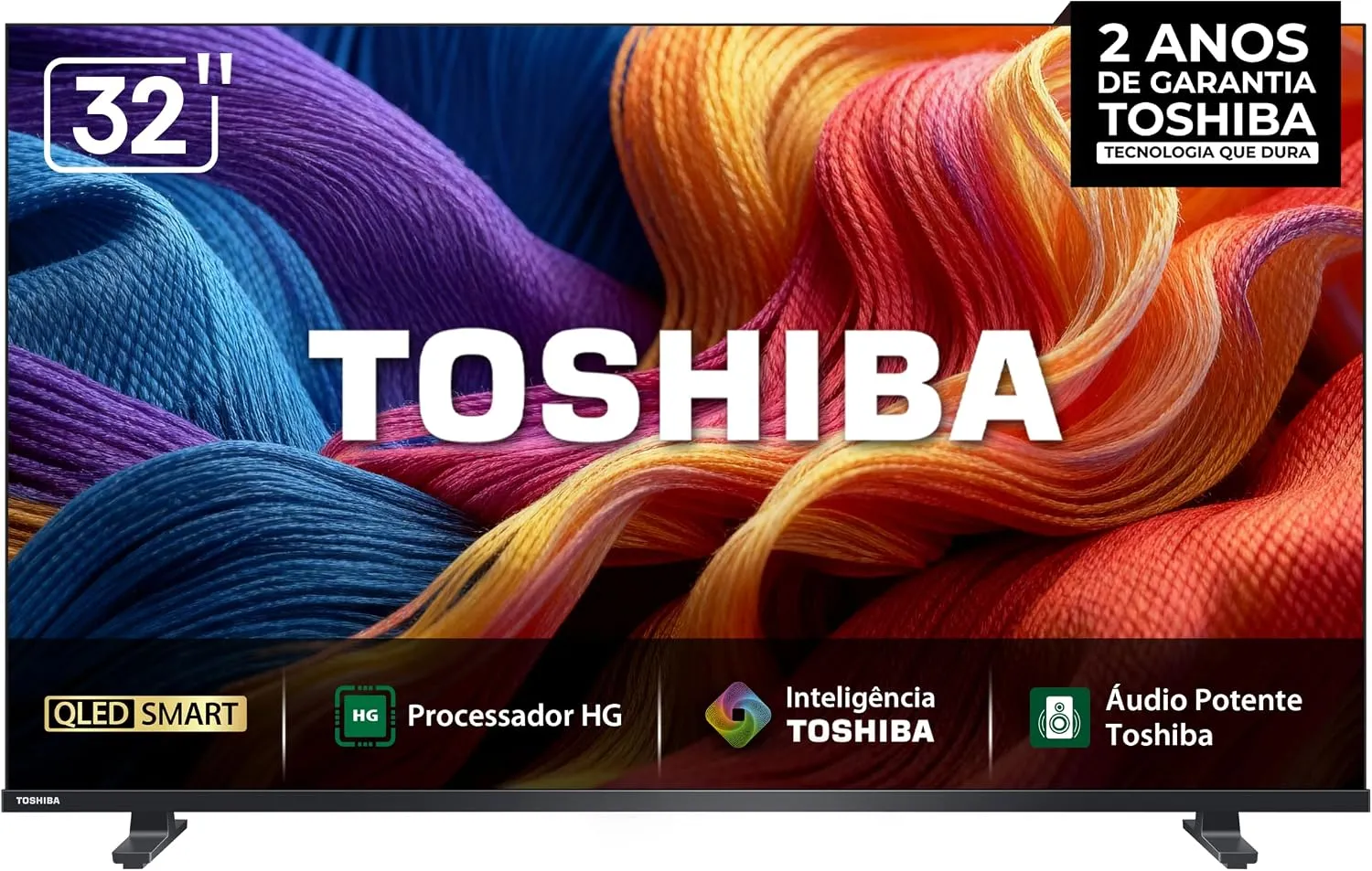 Smart TV Toshiba QLED 32V45SS 32 Polegadas