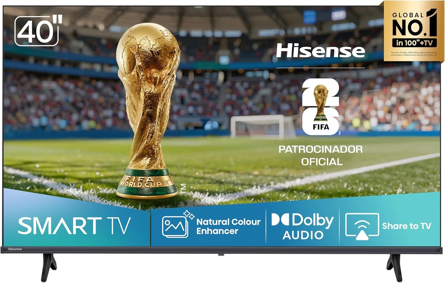 Smart TV Hisense 40 Polegadas FHD 40A4NV