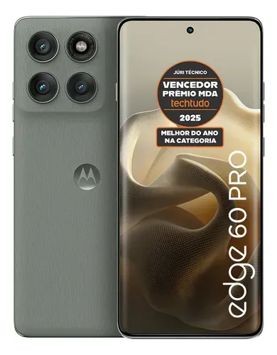 Smartphone Motorola Edge 60 Pro 5G 512GB Cinza