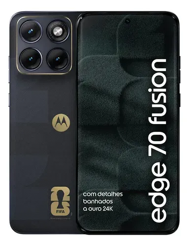 Smartphone Motorola Edge 70 Fusion 5G - 256GB 8GB RAM Grafite