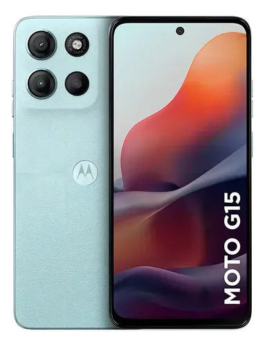 Smartphone Motorola Moto G15 128GB Tela FHD+ 6.7 Polegadas