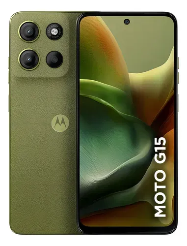 Smartphone Motorola Moto G15 256GB Verde