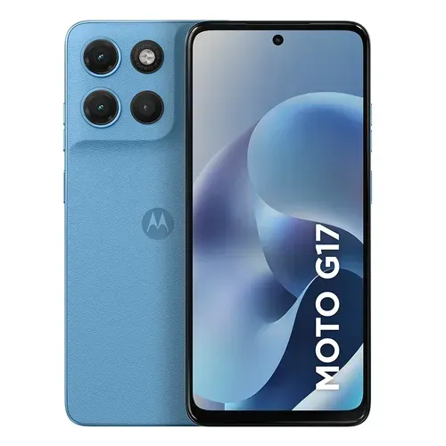 Smartphone Motorola Moto G17 256GB Azul