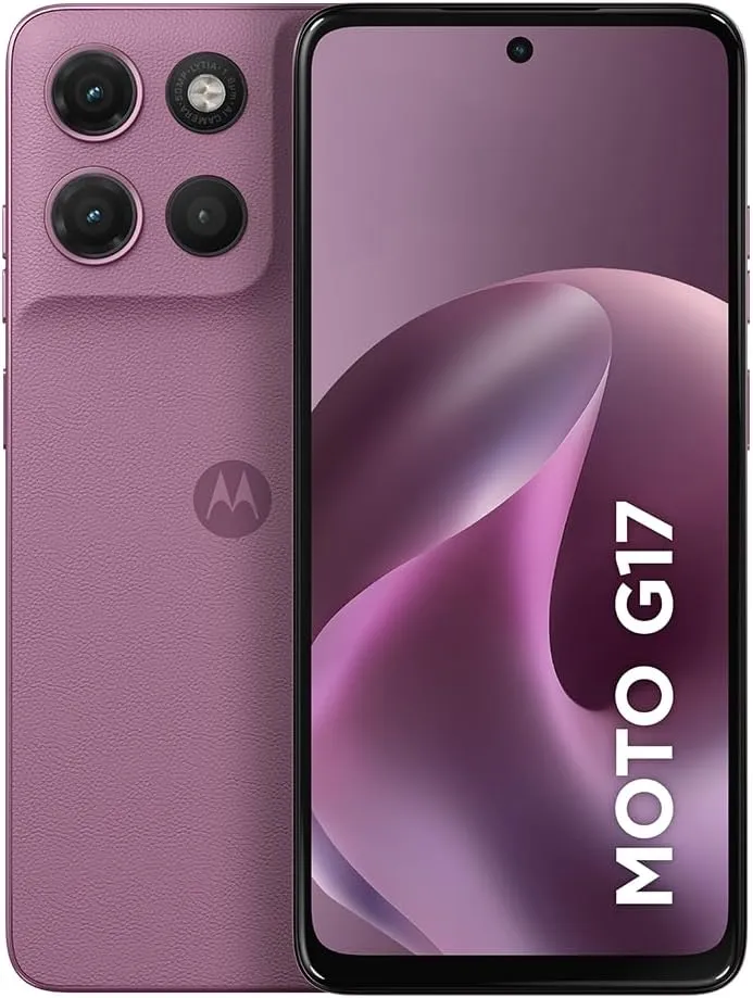 Smartphone Motorola Moto G17 4G 128GB Rosa - Foto oficial e menor preço