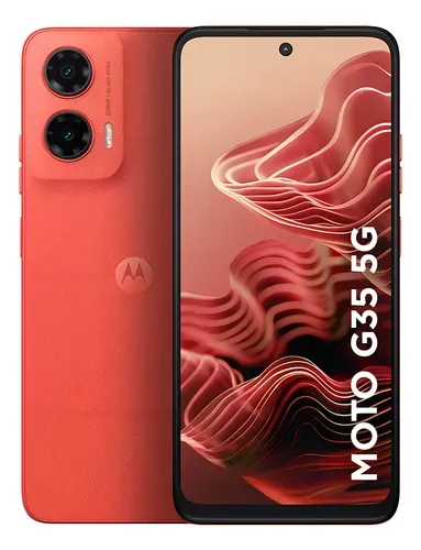 Smartphone Motorola Moto G35 5G Coral