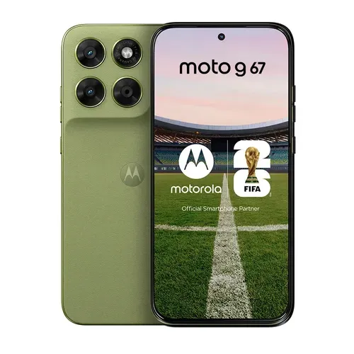 Smartphone Motorola Moto G67 5G Dual SIM 256GB 8GB RAM Verde Limão - Foto oficial e menor preço