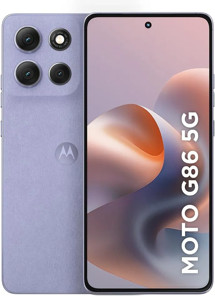 Smartphone Motorola Moto g86 5G 512GB 24GB Lilás Roxo