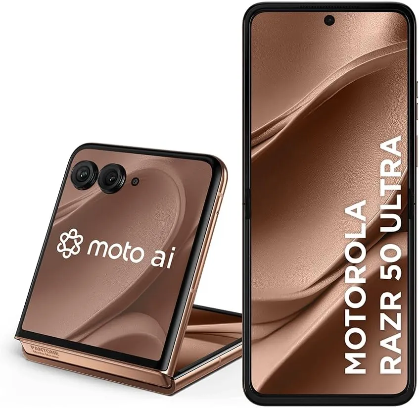 Smartphone Motorola Razr 50 Ultra 512GB Tela Dobrável pOLED