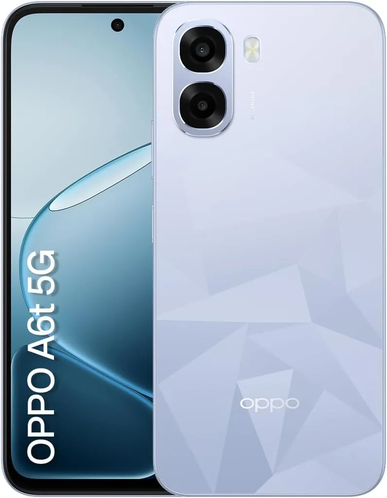 Smartphone OPPO A6T 128GB 4GB RAM 5G Azul Cristal