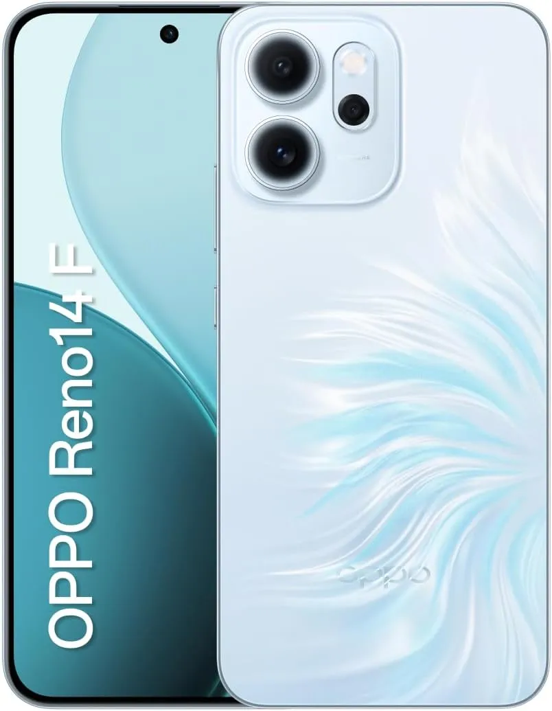 Smartphone OPPO RENO 14 F 5G 256GB 12GB RAM Azul