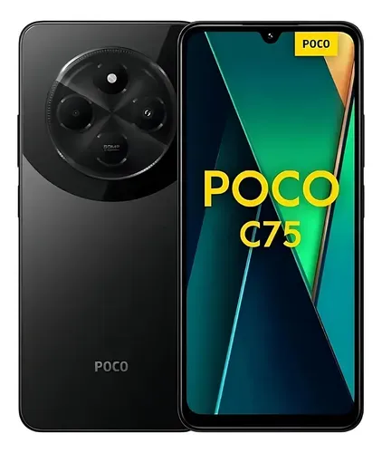 Smartphone Xiaomi Poco C75 128GB Preto