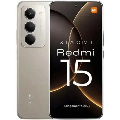 Smartphone Xiaomi Redmi 15 256GB 8GB RAM 6.9 Polegadas 144Hz