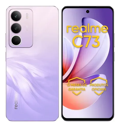 Smartphone Realme C73 256GB 8GB RAM 6000mAh