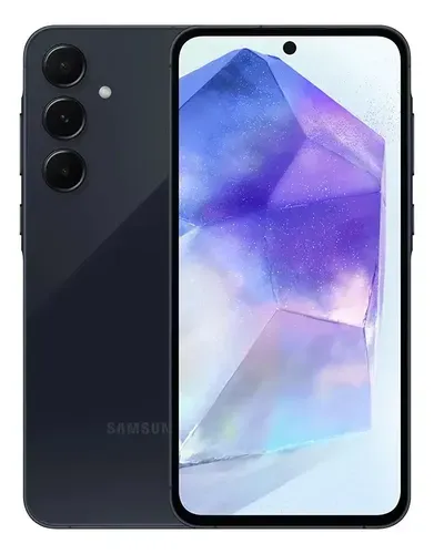 Smartphone Samsung Galaxy A55 5G 128GB Azul-escuro - Foto oficial e menor preço