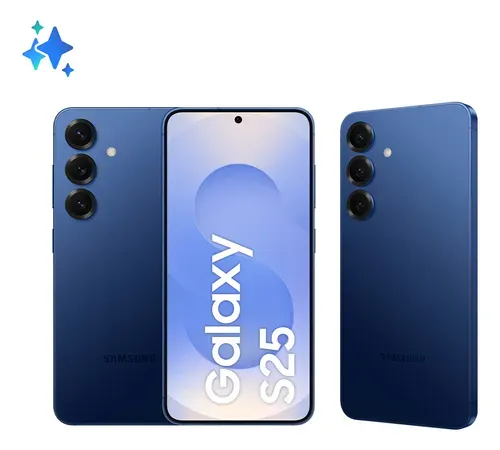 Smartphone Samsung Galaxy S25 5G 256GB Azul Marinho