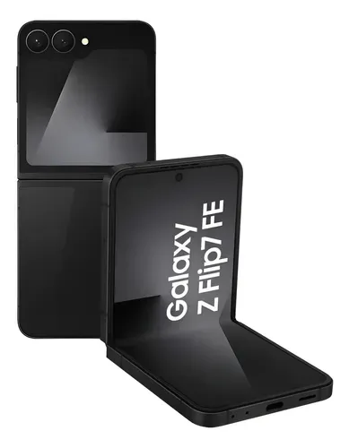 Smartphone Samsung Galaxy Z Flip7 FE 256 GB Preto