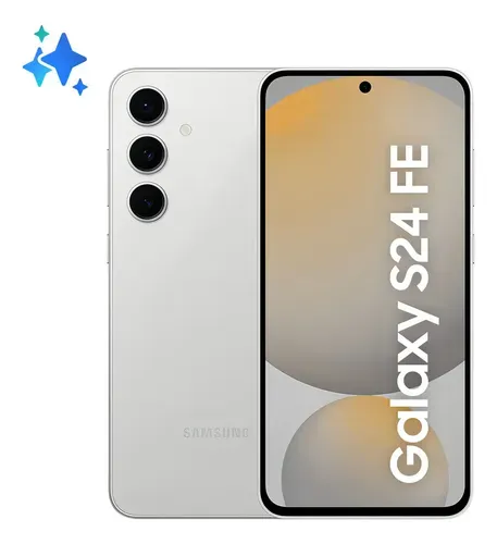 Smartphone Samsung Galaxy S24 FE 5G 128GB Cinza - Foto oficial e menor preço