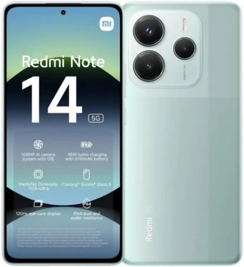 Smartphone Xiaomi Redmi Note 14 5G 8GB RAM 256GB NFC