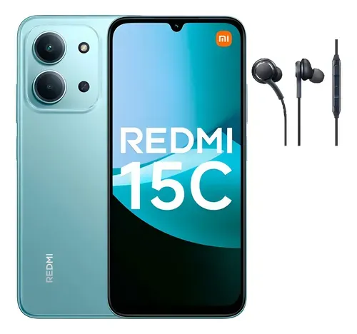 Smartphone Xiaomi Redmi 15C Dual Sim 128 GB Verde