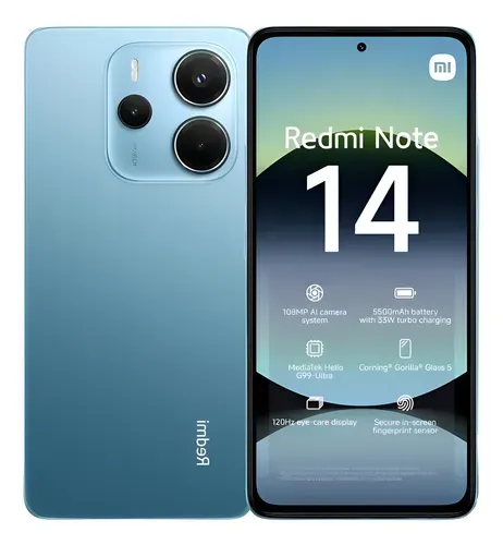 Xiaomi Redmi Note 14 4g Dual Sim 256gb 8GB RAM 108MP