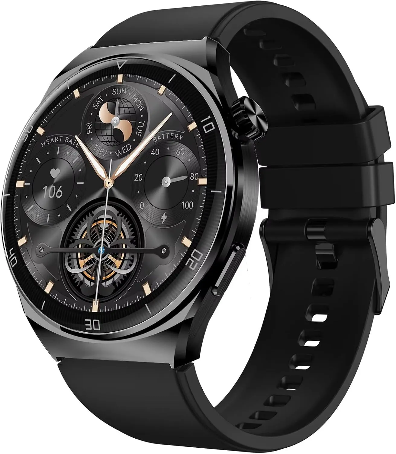 Smartwatch Aurafit Tela AMOLED 1.43 polegadas - Foto oficial e menor preço