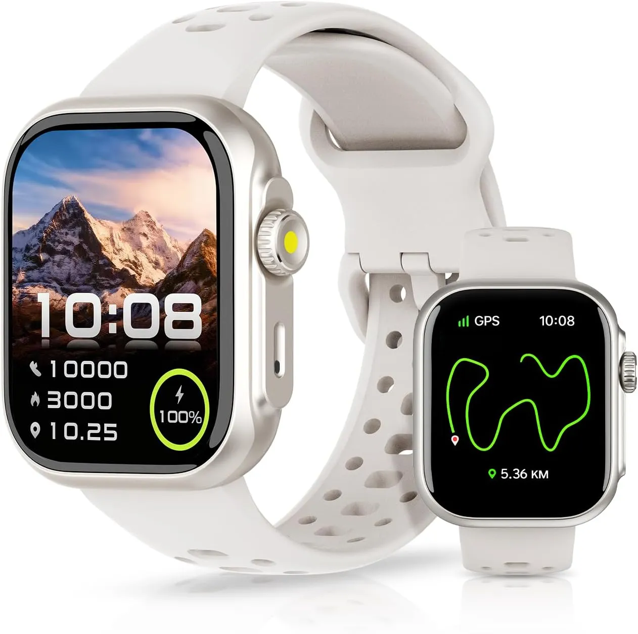 Smartwatch Bettdow GPS FB041 Prata Tela HD 1,85"