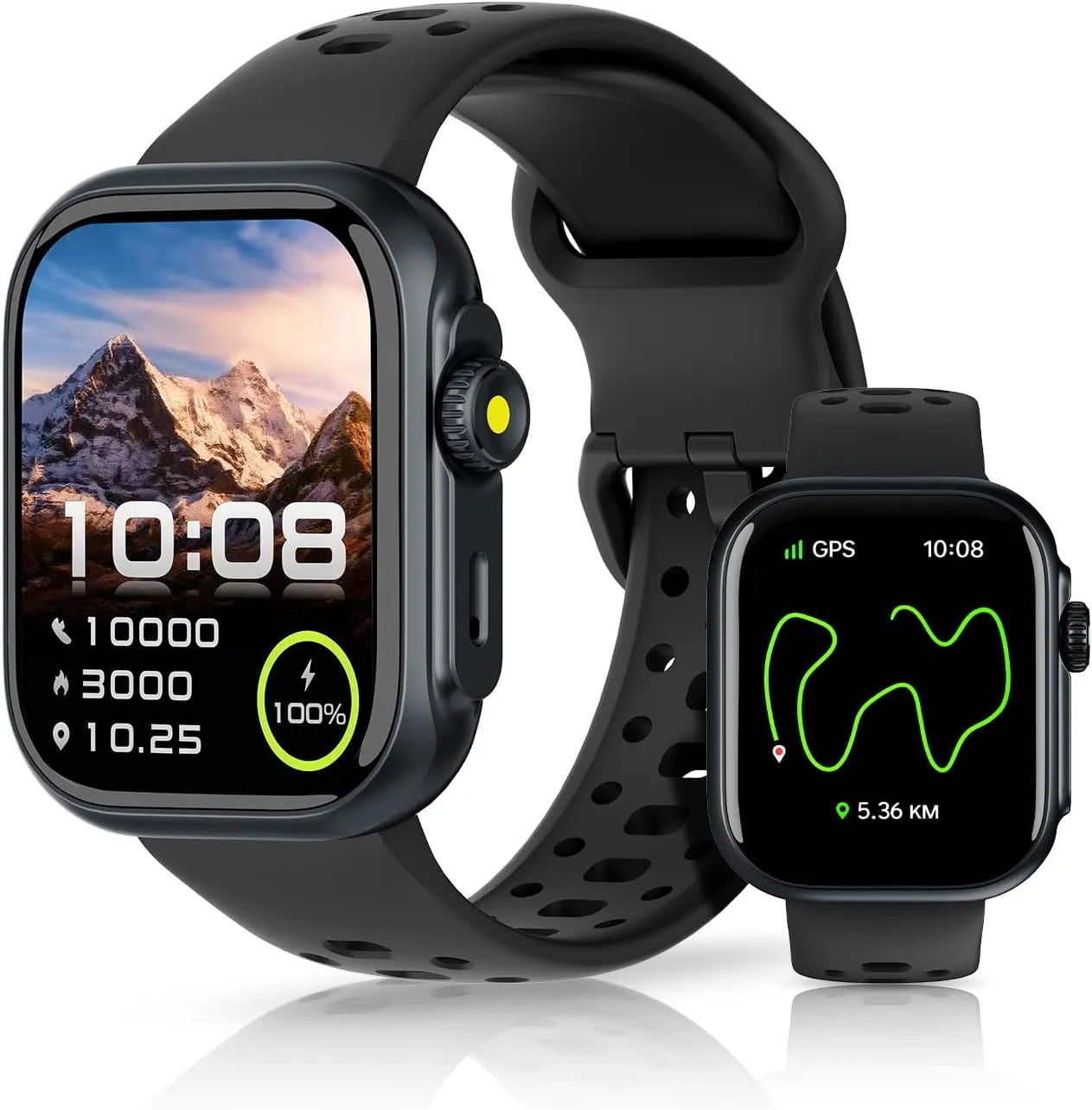 Smartwatch Bettdow FB041 Tela HD 1,85 polegadas Preto