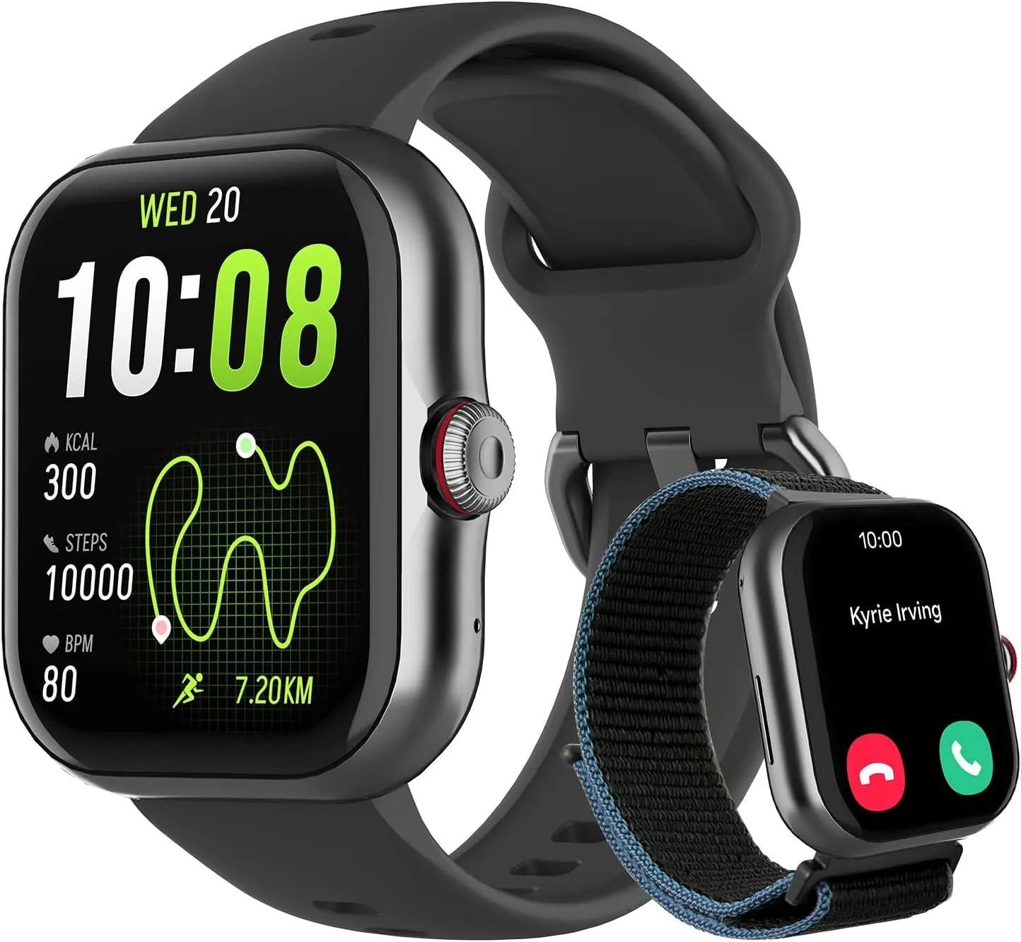 Smartwatch Bettdow 1.85 Polegadas AMOLED com GPS e Bluetooth