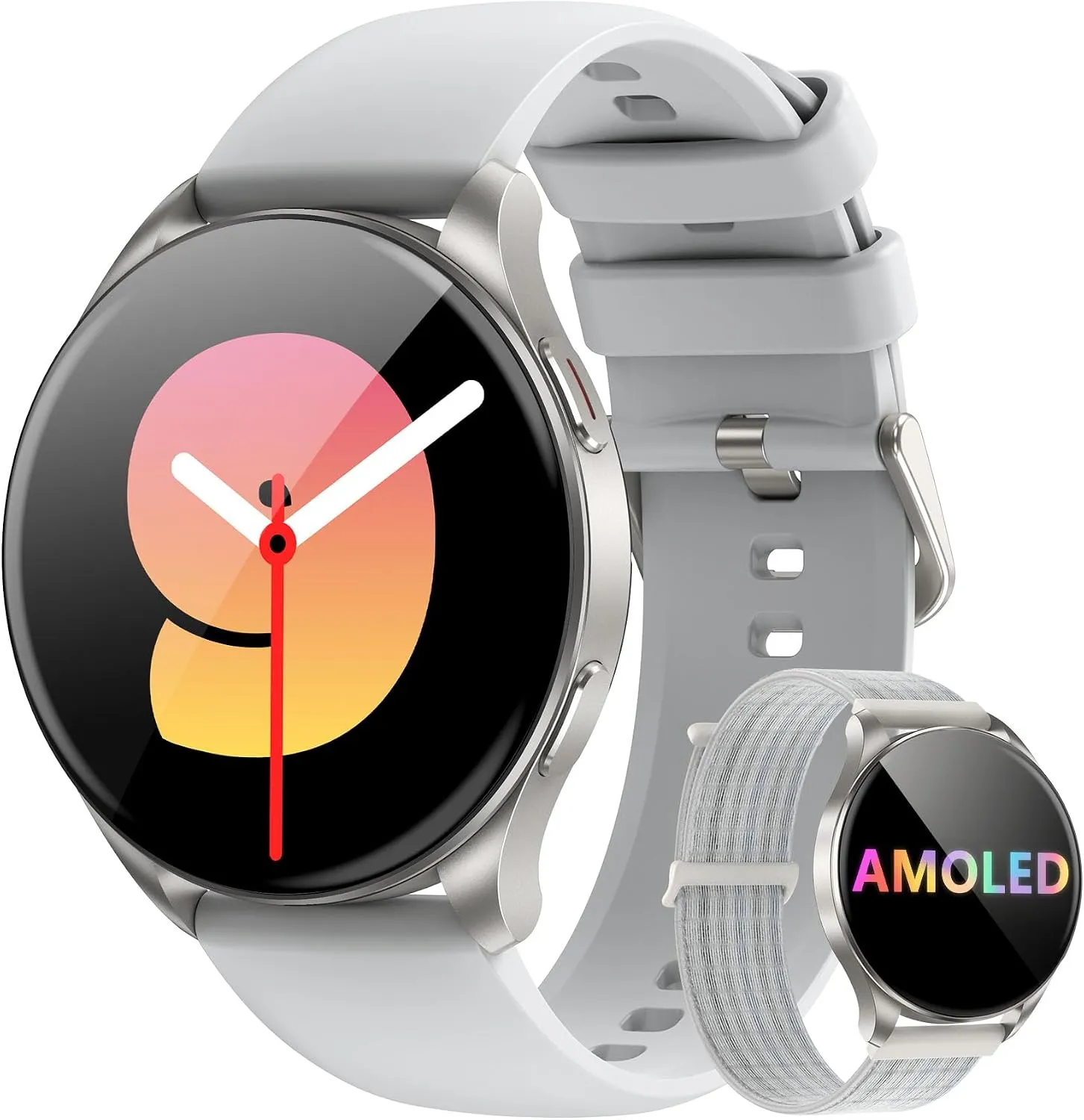 Smartwatch Blackview Feminino AMOLED 1.43 Polegadas Tela Sempre Ativa