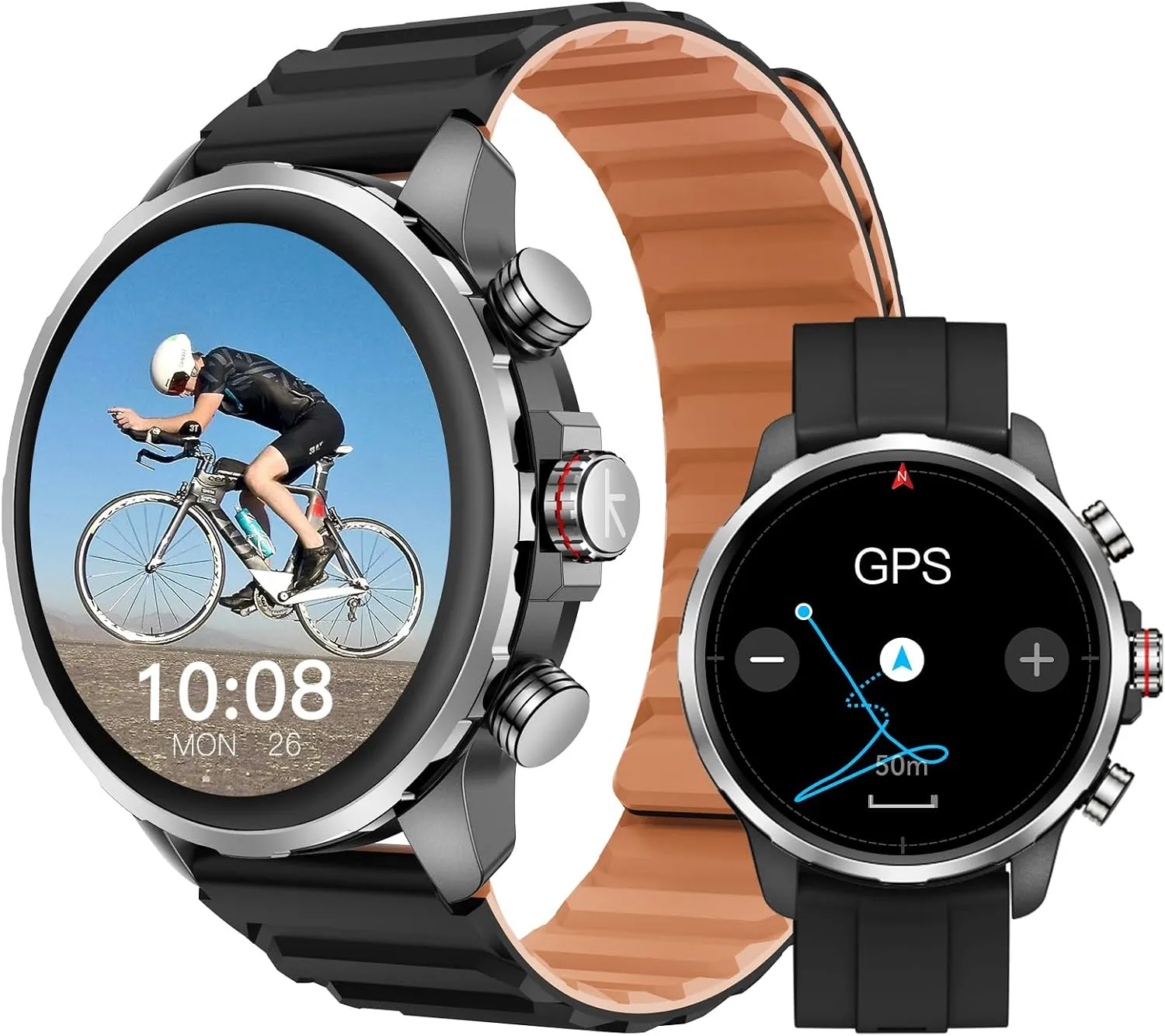 Smartwatch KR 3 Preto - Foto oficial e menor preço