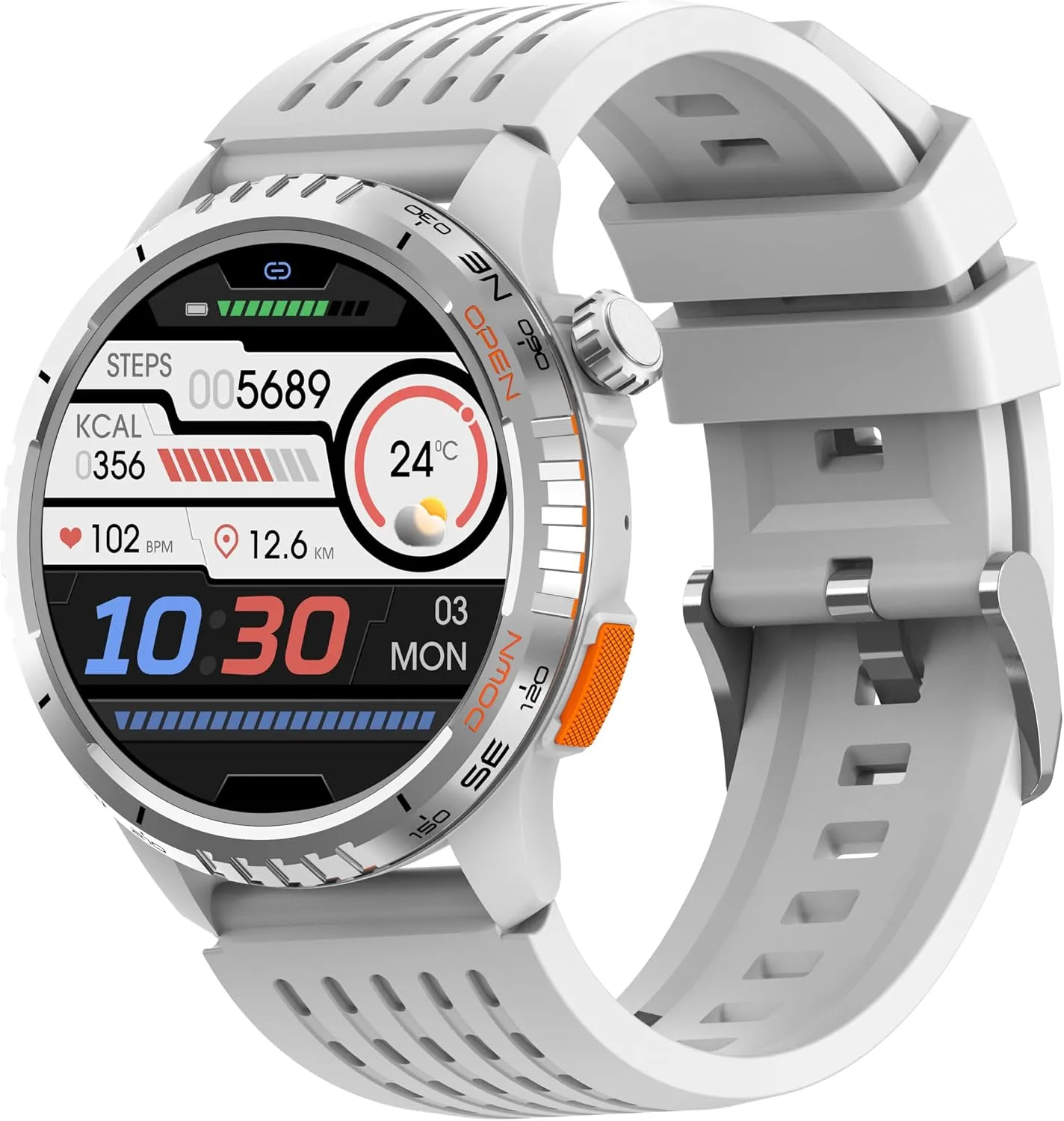 Smartwatch PEJE G11 GPS 1.43" AMOLED com Chamadas - Foto oficial e menor preço