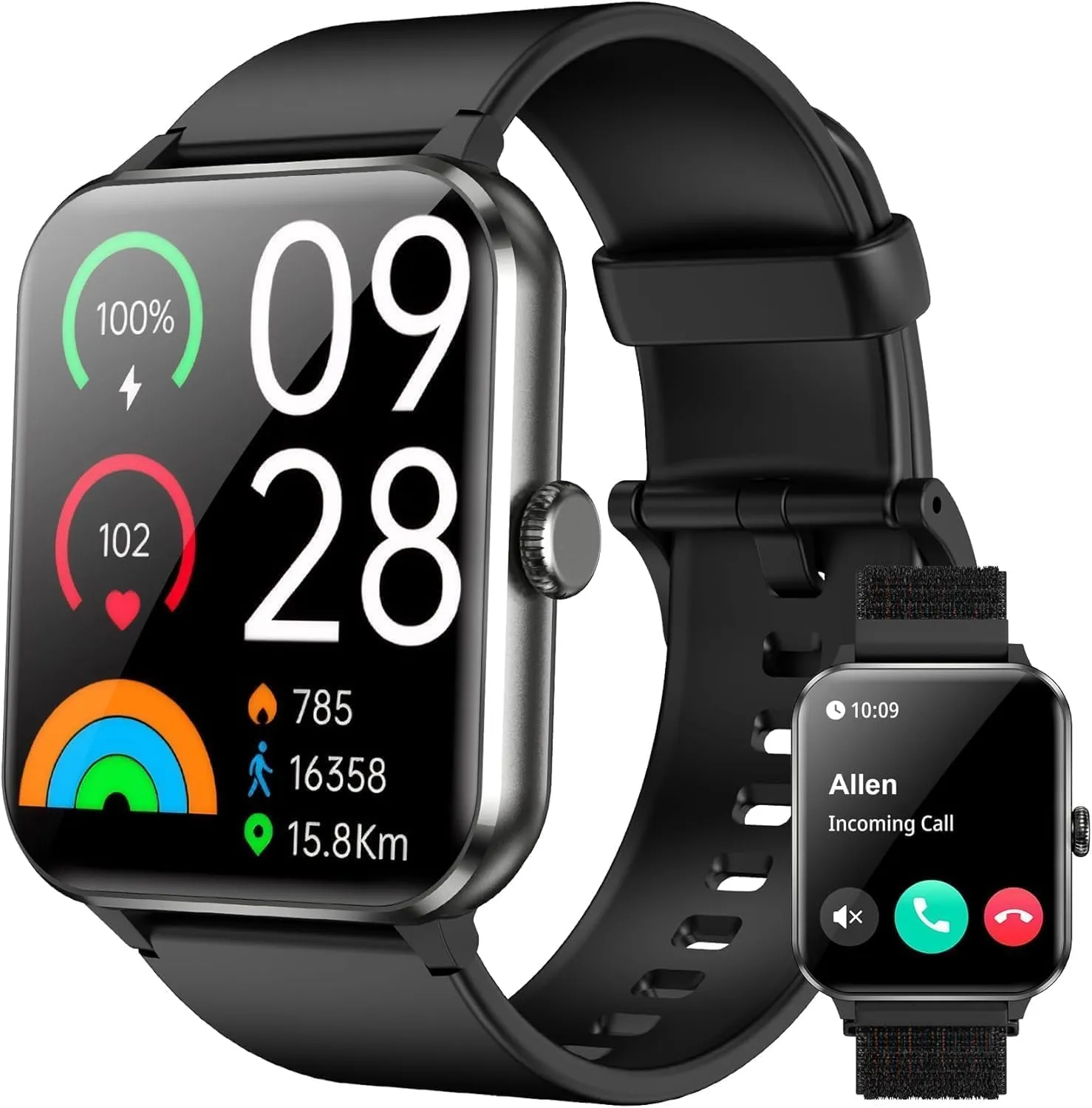Smartwatch Blackview Masculino 1.91 Polegadas IP68
