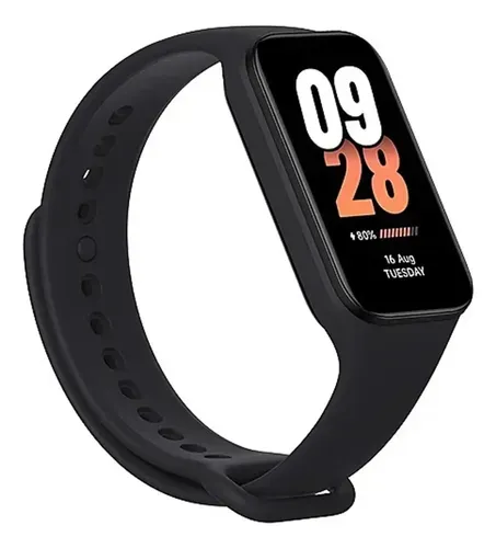 Smart Band Xiaomi Band 8 Global - Preto - Foto oficial e menor preço