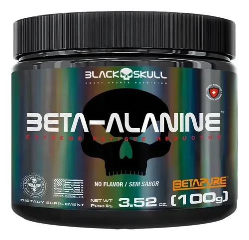 Beta Alanine Black Skull Pote 100g