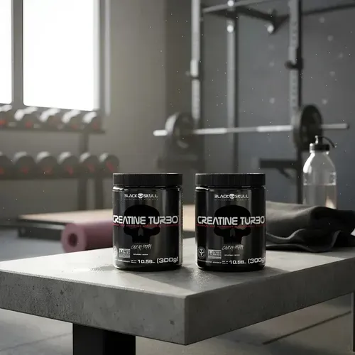 Creatina Turbo Black Skull 300g Combo 2 Unidades