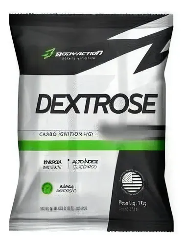 Suplemento Dextrose Dextrox 1kg Body Action Sem Sabor