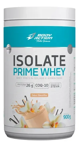 Bodyaction Isolate Prime Whey Baunilha 900g